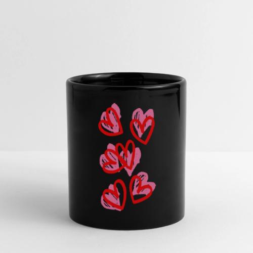 Heart Drawing Mug - Full Color Panoramic Mug