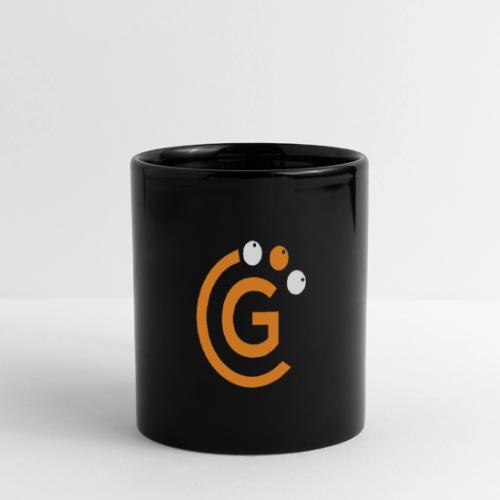 G Logo, White - Full Color Panoramic Mug