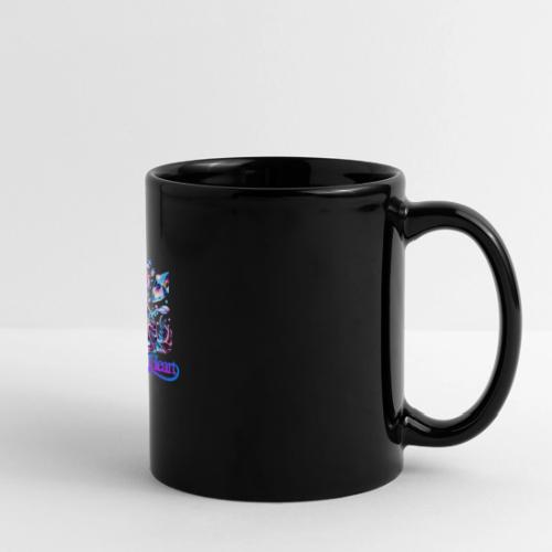 Boundless Heart Neon Galaxy Dog Shirt - Full Color Panoramic Mug
