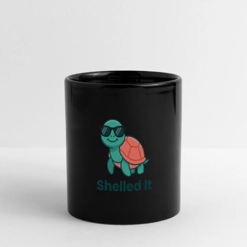Funny Turtle Sunglasses Shelled It Cute Gift - Full Color Panoramic Mug