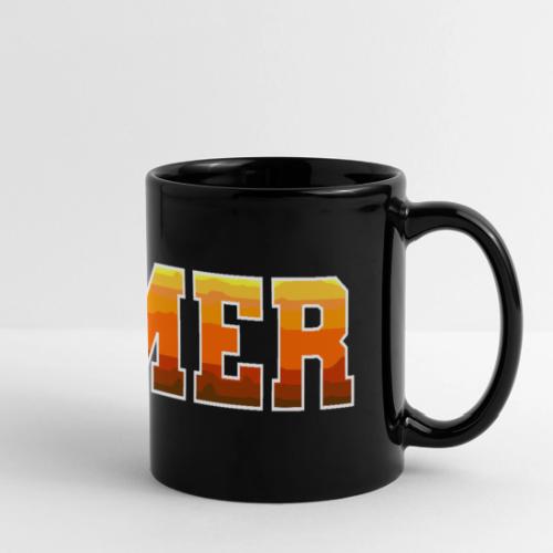 Gamer Varsity Gradient Design for Apparel - Full Color Panoramic Mug