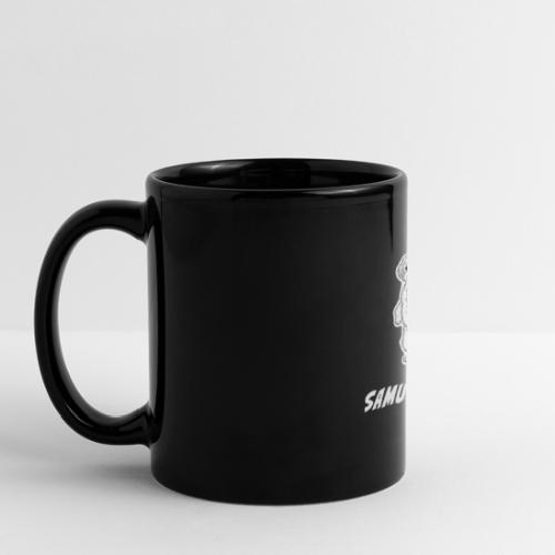 Samurai Maltese Katana Warrior Dog Tee - Full Color Panoramic Mug