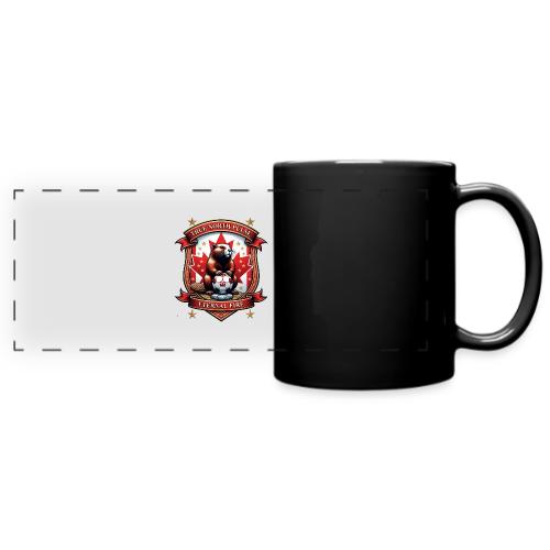Canada Beaver Crest T-Shirt, Pride Badge Gift - Full Color Panoramic Mug