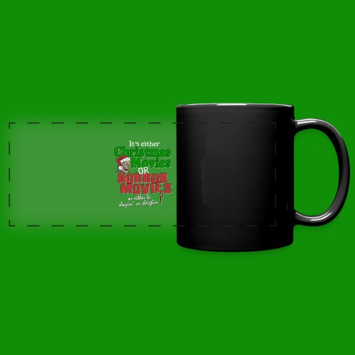 Christmas Sleighin' or Slayin' - Full Color Panoramic Mug