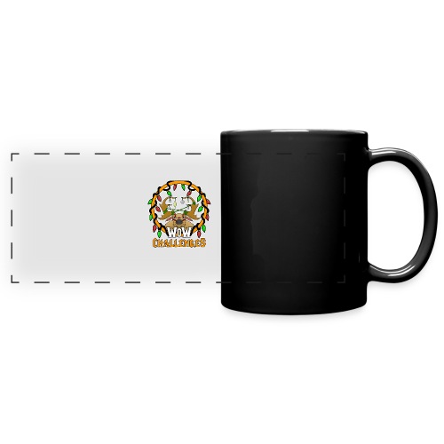 WoW Challenges Holiday Tauren WHITE - Full Color Panoramic Mug