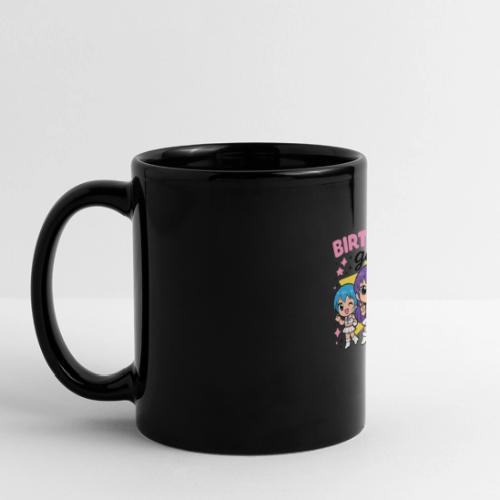 Cute Chibi Birthday Idol Girls - Full Color Panoramic Mug