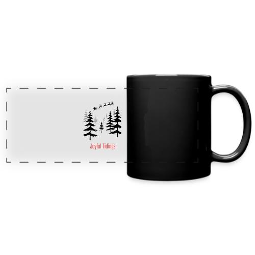 Joyful Tidings Christmas T-Shirt - Full Color Panoramic Mug