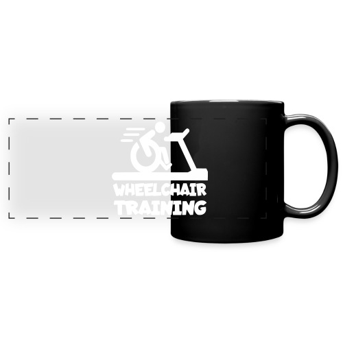 Wheelchair training for lazy wheelchair users - Full Color Panoramic Mug