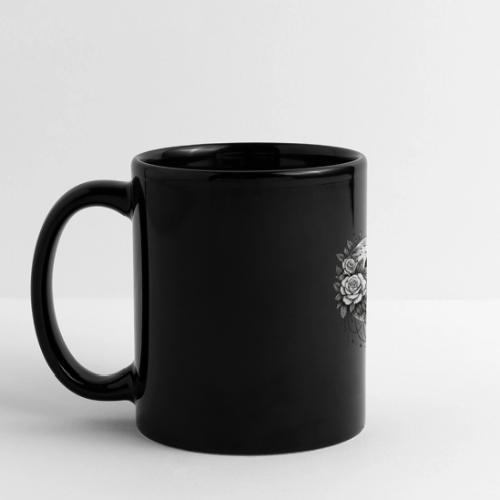 Crescent Moon Floral - Full Color Panoramic Mug