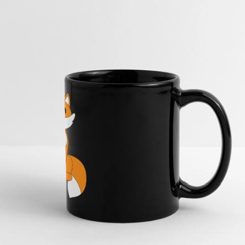 Clever Orange Fox - Infant Apparel and Cocoa Mug - Full Color Panoramic Mug