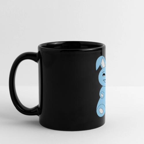 Cute Blue Bunny — Newborn Baby and Nursery Gift - Full Color Panoramic Mug