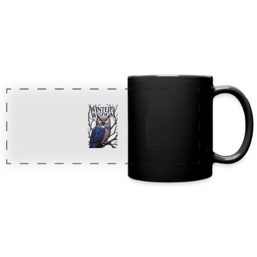 Crystalized Forest Owl T-Shirt - Full Color Panoramic Mug