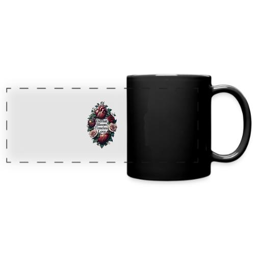 Eternal Bloom Timeless Love Entwined Hearts T-Shir - Full Color Panoramic Mug
