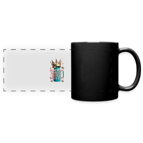 Mom Mode Survival Expert Tee - Full Color Panoramic Mug