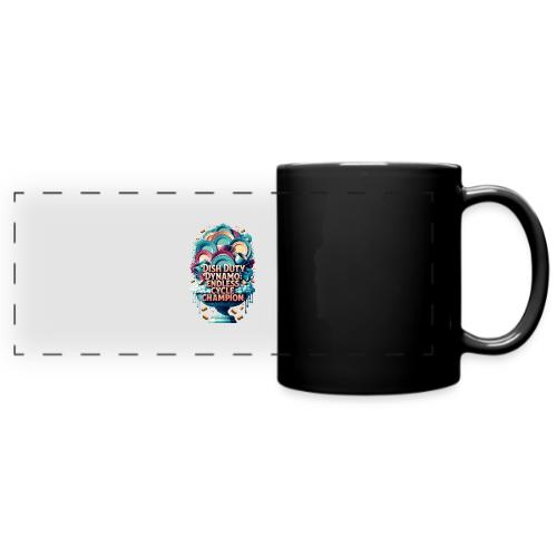 Dish Duty Dynamo T Shirt, Endless Cycle Champion - Full Color Panoramic Mug