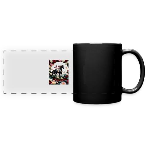 Year of the Horse Harmony T Shirt, Lunar New Year - Full Color Panoramic Mug
