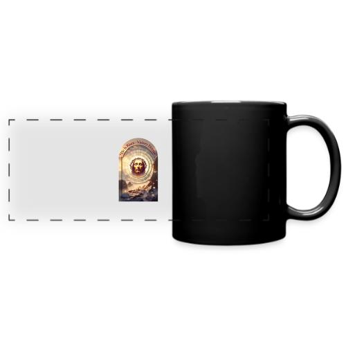 Easter He Is Risen Sacred Face T Shirt, wife Gift - Full Color Panoramic Mug