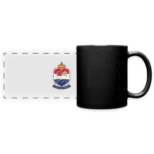 Netherlands Lion Crest T-Shirt, Dutch Badge Gift - Full Color Panoramic Mug