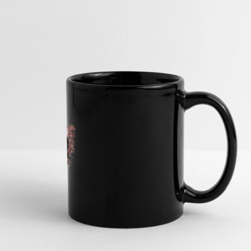 Samurai cherry blossoms - Full Color Panoramic Mug