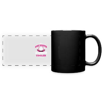 Home Roaster Mom - Full Color Panoramic Mug - black - Front
