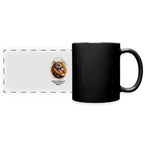 Powered by Sarcasm Cat Tee - Full Color Panoramic Mug