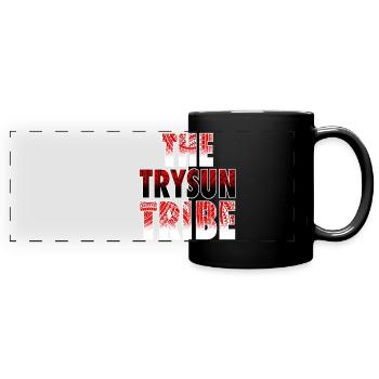 The Trysun Tribe - Full Color Panoramic Mug - black - Front