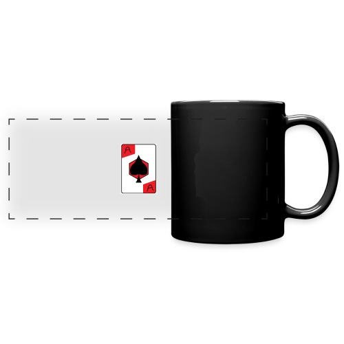 Ace of spades - Full Color Panoramic Mug