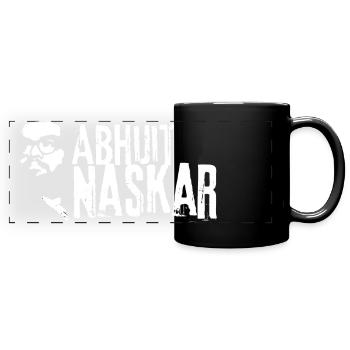 Abhijit Naskar - Scientist Poet Reformer - Full Color Panoramic Mug - black - Front