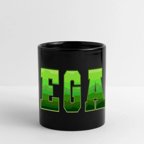 Green Wave Vegan - Full Color Panoramic Mug