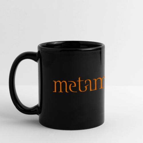 metamassage text logo - Full Color Panoramic Mug
