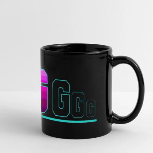 Letter G – Capital Varsity Alphabet Monogram - Full Color Panoramic Mug