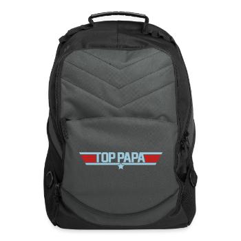 TOP PAPA - Computer Backpack - charcoal - Front