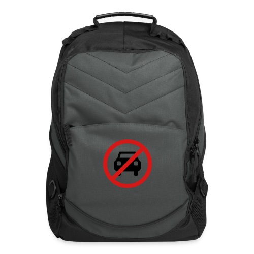 anti-car logo - Computer Backpack