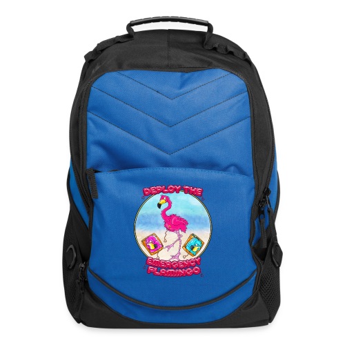 Emergency Flamingo - Computer Backpack