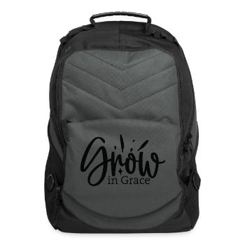 Grow in Grace - Computer Backpack - charcoal - Front