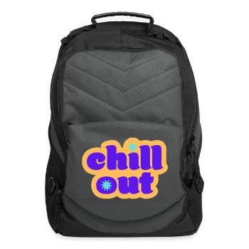 Chill Out - Computer Backpack - charcoal - Front