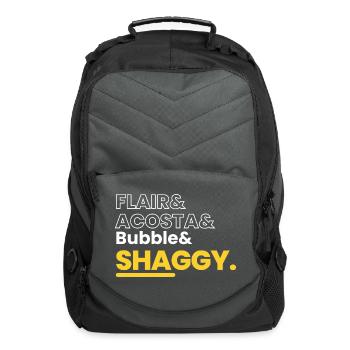 Legends of Camp O G T Shirt - Computer Backpack - charcoal - Front