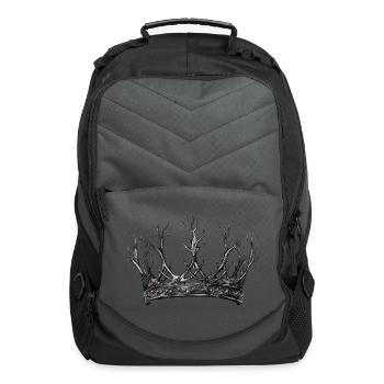 "Horror Halloween" T-Shirt - Computer Backpack - charcoal - Front