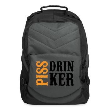 Piss Drinker 28 - Computer Backpack - charcoal - Front