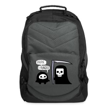Papa I Hunger - Computer Backpack - charcoal - Front
