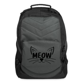 MEOW - Computer Backpack - charcoal - Front