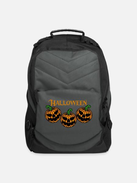 halloween - Computer Backpack - charcoal