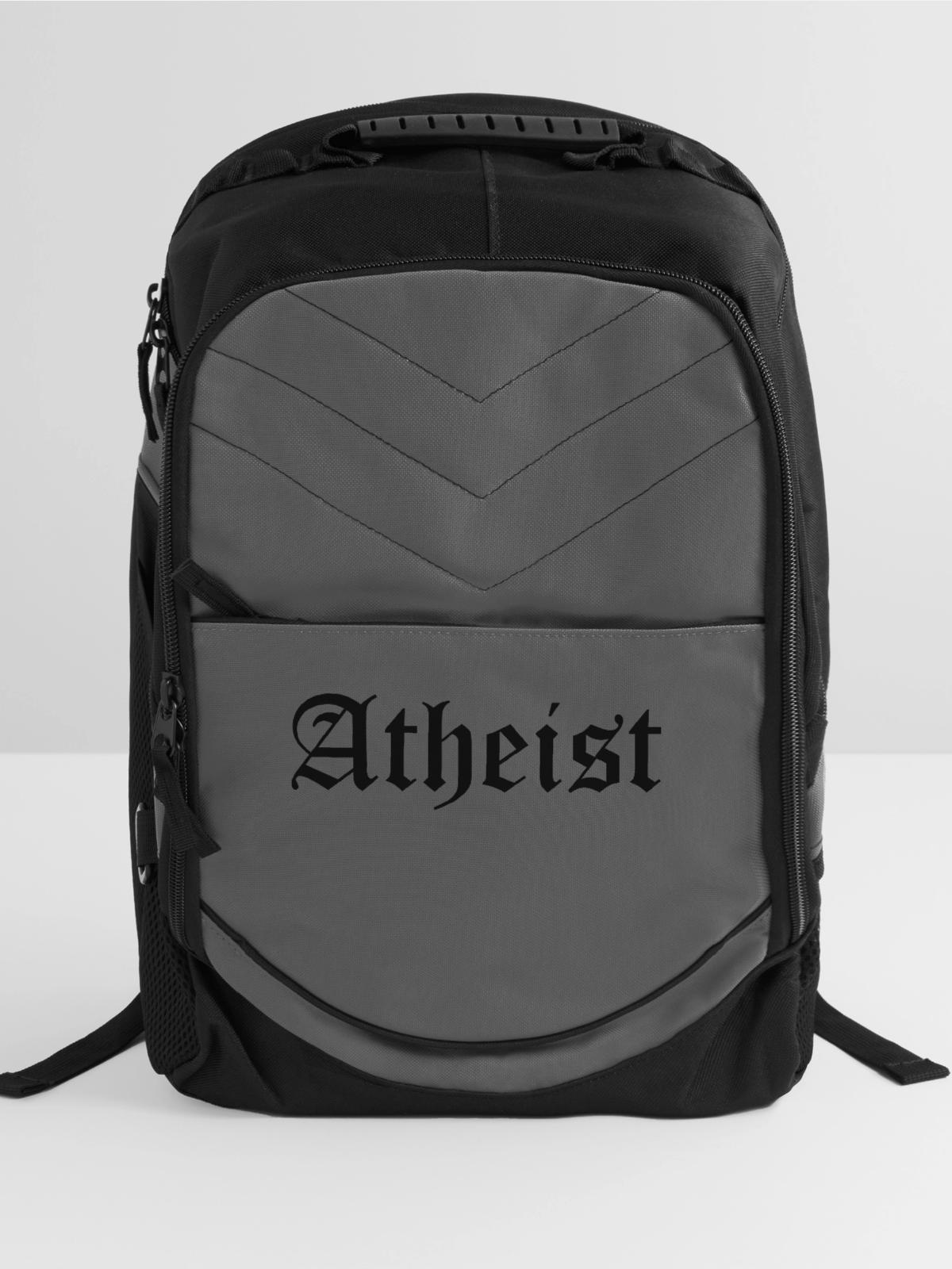 Atheist - Computer Backpack - charcoal - Front