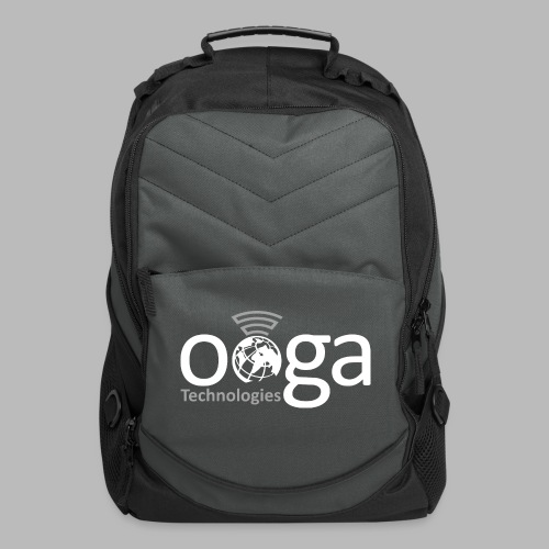 OOGA Logo White - Computer Backpack