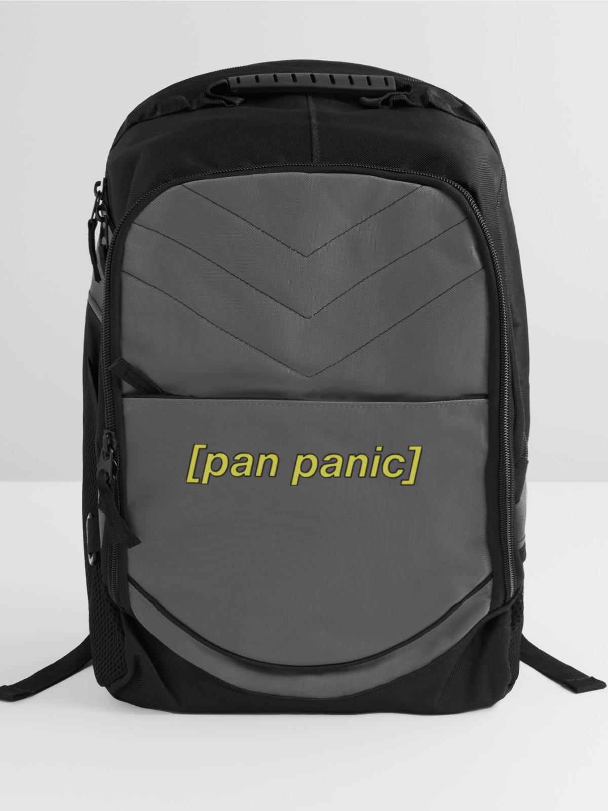 Pan Panic Subtitles - Computer Backpack - charcoal - Front