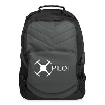 Drone Pilot - Computer Backpack - charcoal - Front
