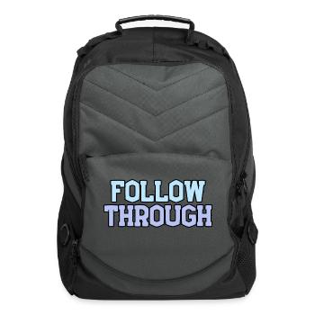 Follow Through - Computer Backpack - charcoal - Front