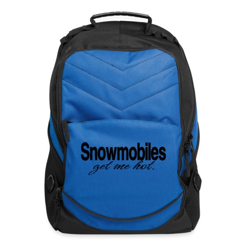 Snowmobiles Get Me Hot - Computer Backpack