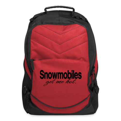 Snowmobiles Get Me Hot - Computer Backpack