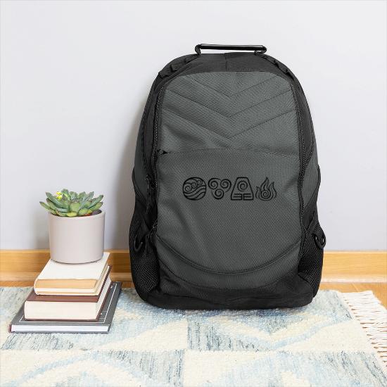 avatar laptop backpack The Last Airbender 13 Inch Sleeve Backpack, Appa Yip Yip Padded Computer Bag for Commute or Travel, Multi, Brown Clothing, Shoes & Accessories Take along this Avatar avatar state aang Backpack